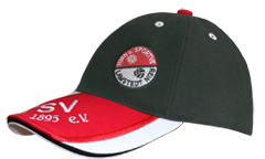 Sandwichcap mit Schirmbestickung fr Verein