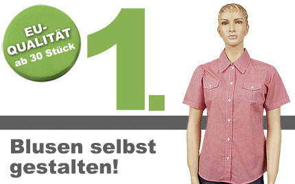 Blusen und Businessblusen selbst gestalten