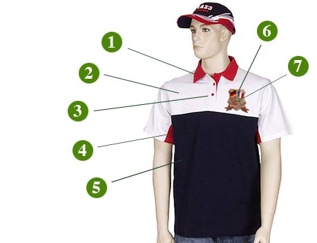 Stickerei Poloshirts
