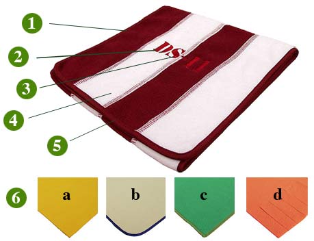 Schal aus Fleece