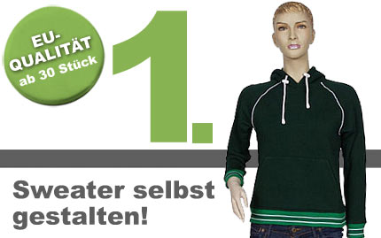 Sweat-Shirts und Sweatjacken selbst gestalten