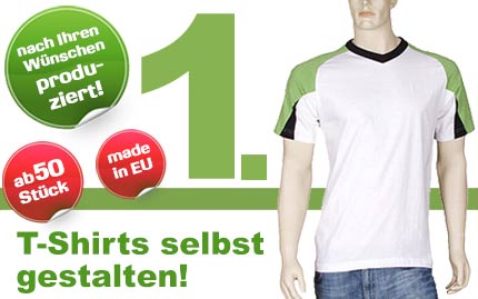 T-Shirts selbst gestalten